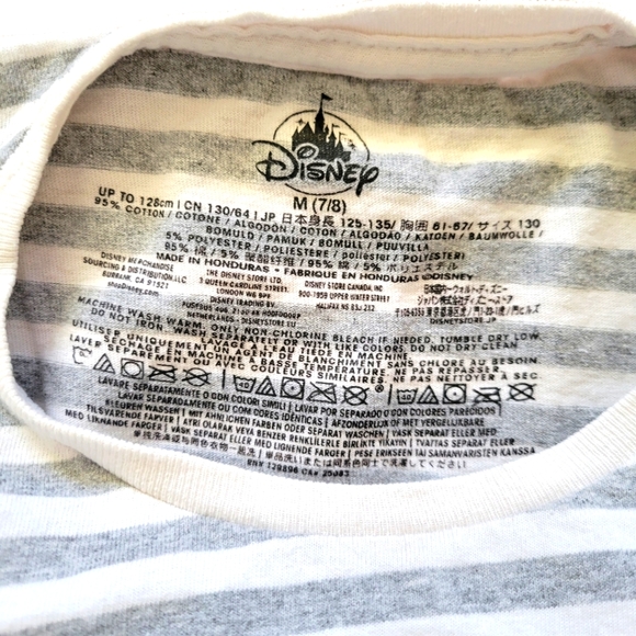 Disney  Girls' 3 Pack Short Sleeve Graphic T shirts size 7-8 - Picture 6 of 12